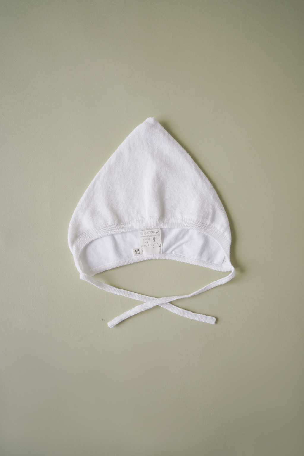 Чепец "Бэрти" молочный