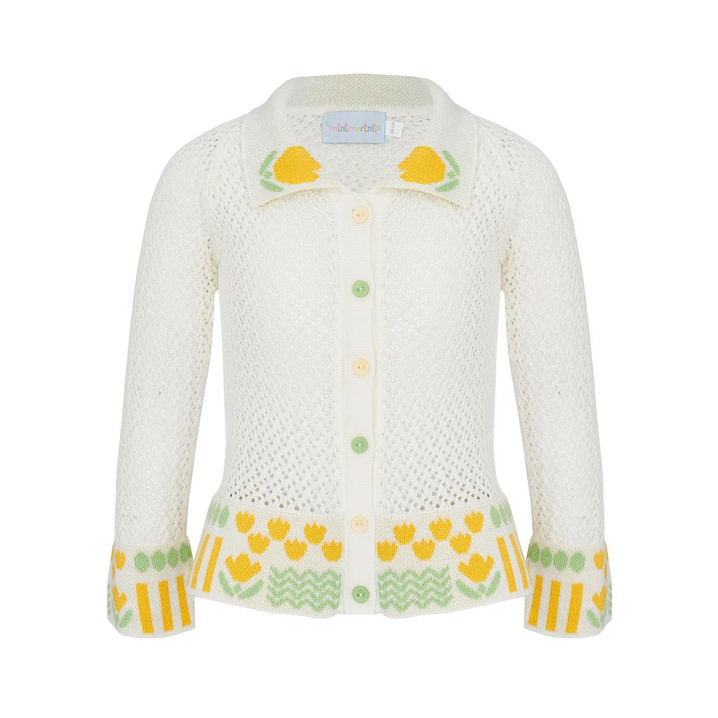 Кардиган «Сладкая вата» желт.