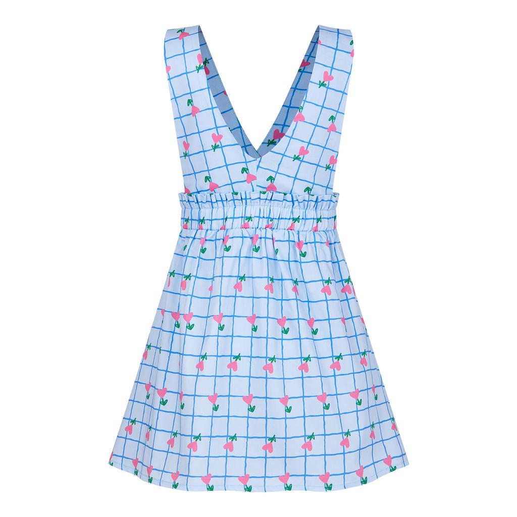 Сарафан «Клубничный цветок»