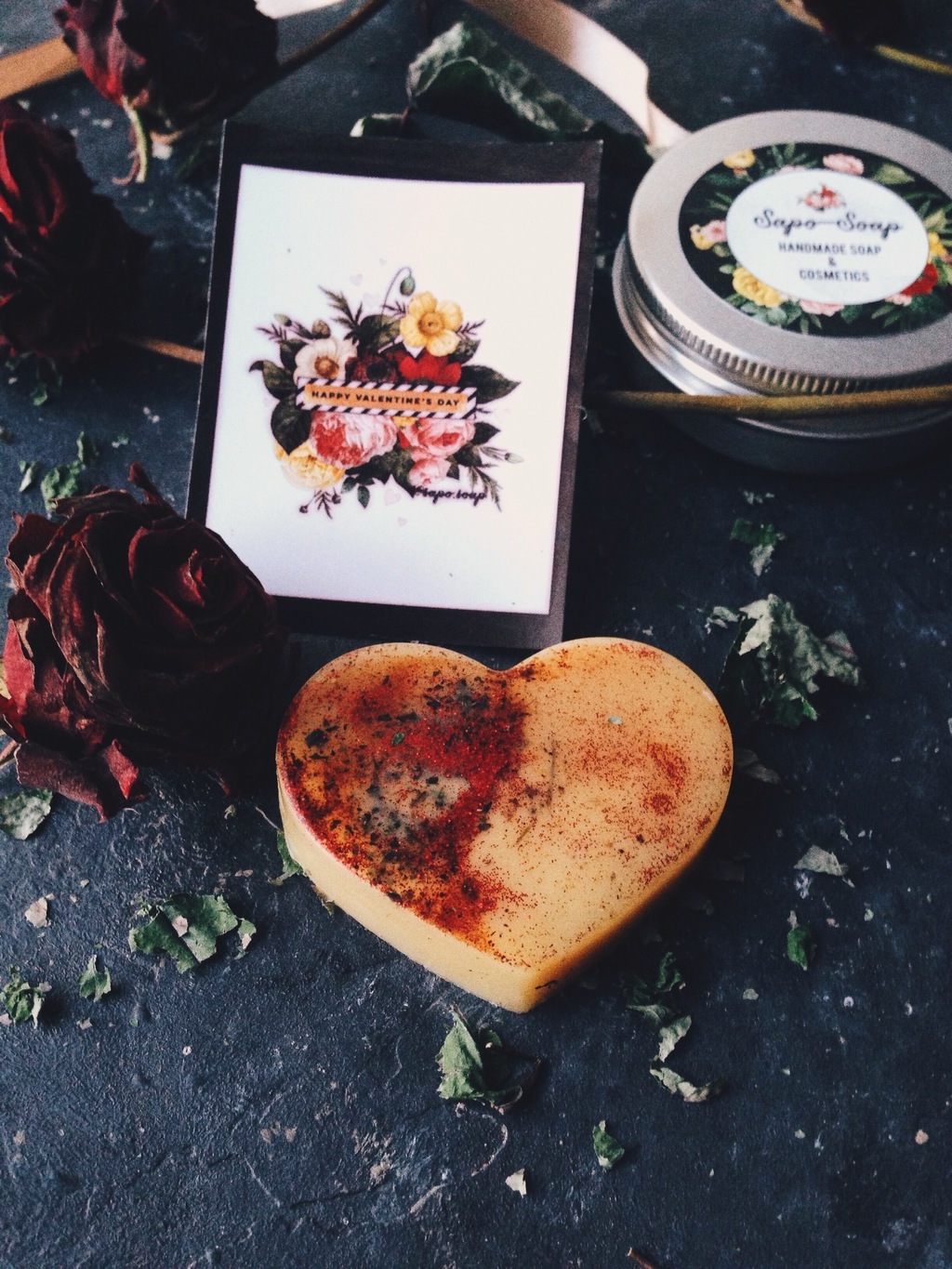 Массажная плитка для тела «Сердце»