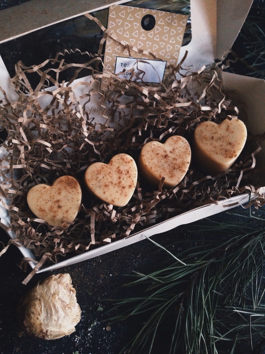 Массажные плитки для тела «Пряная ваниль»