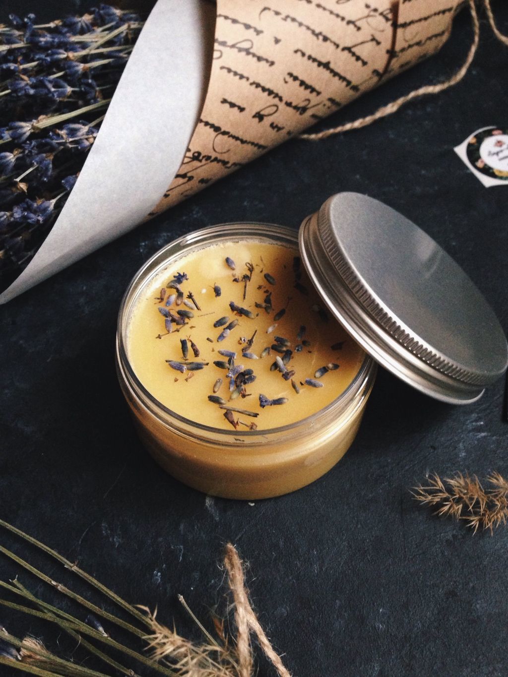 Медово-лавандовый бальзам для тела