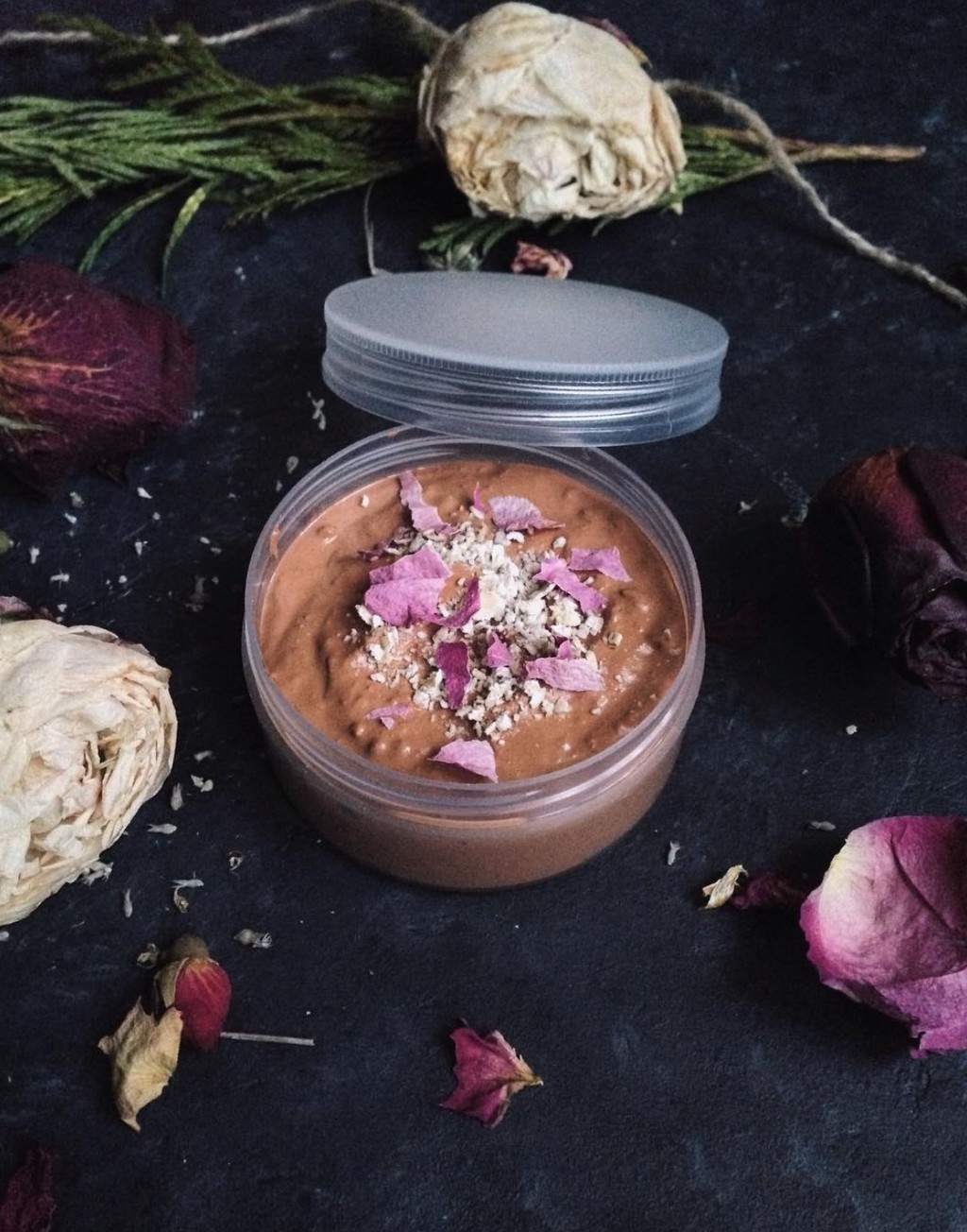 Свежая маска для лица "Роза"