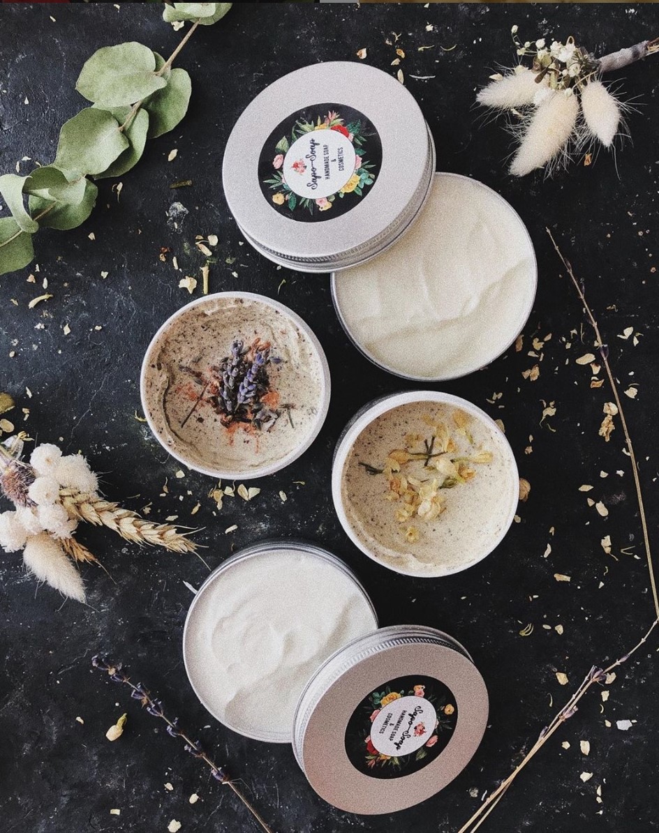 Взбитый скраб для тела