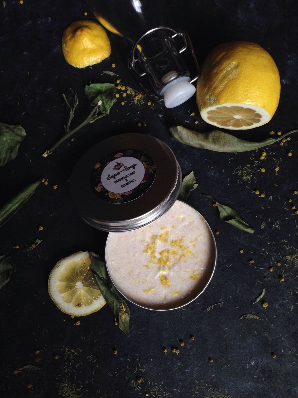 Скраб для тела "Лимонная терапия"