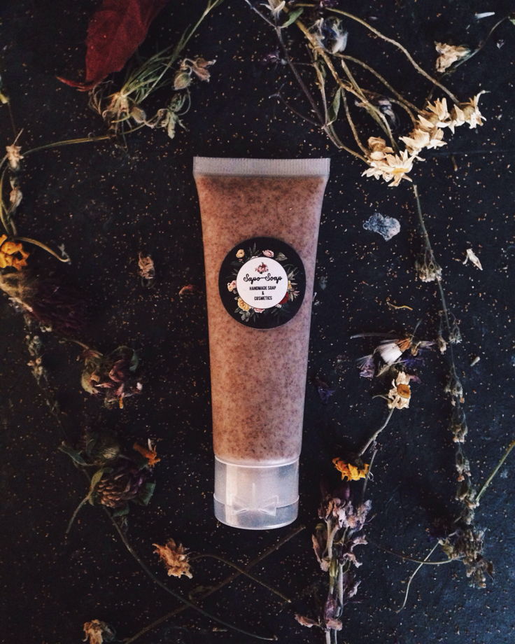 Гель-скраб для лица "Клубничный лайм"