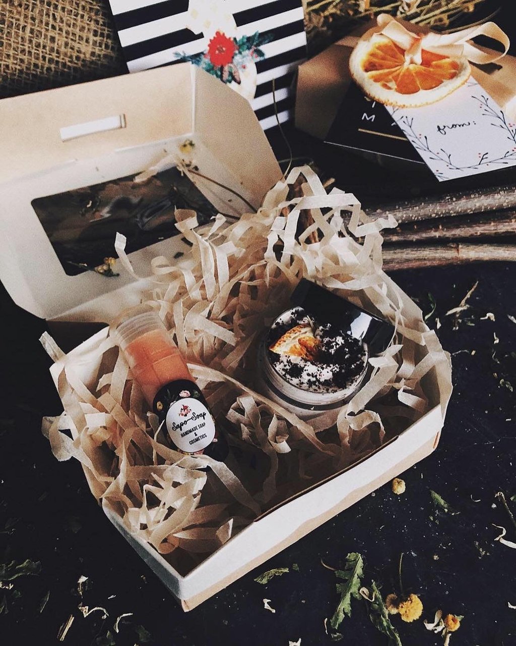 Набор для губ "Кофейная ириска"