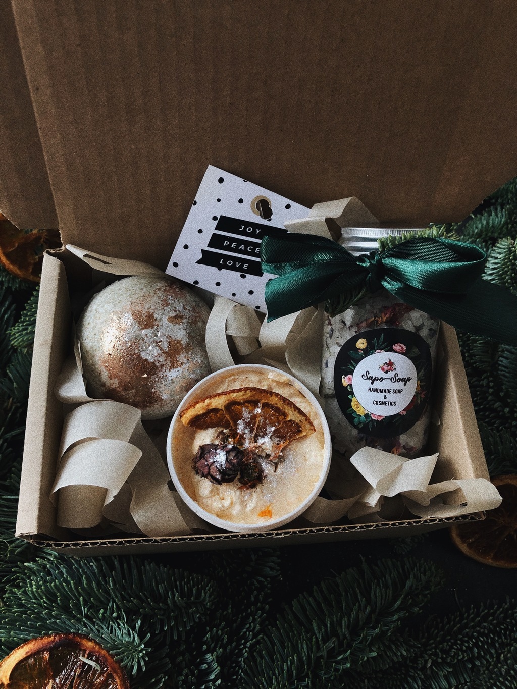 Подарочный набор "Апельсиновая нуга"