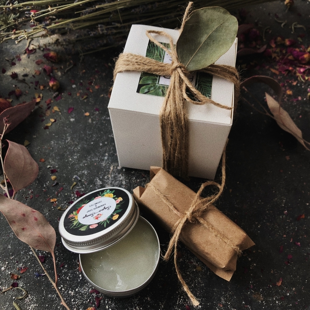 Мужской подарочный набор "Мята и бергамот"