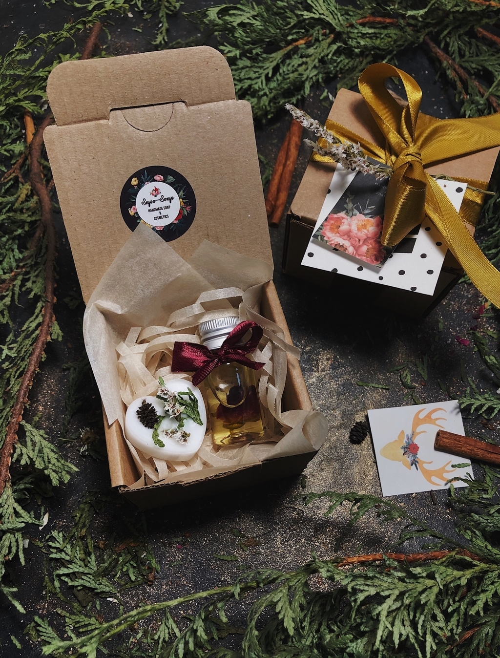 Подарочный набор «Мандарин и корица»