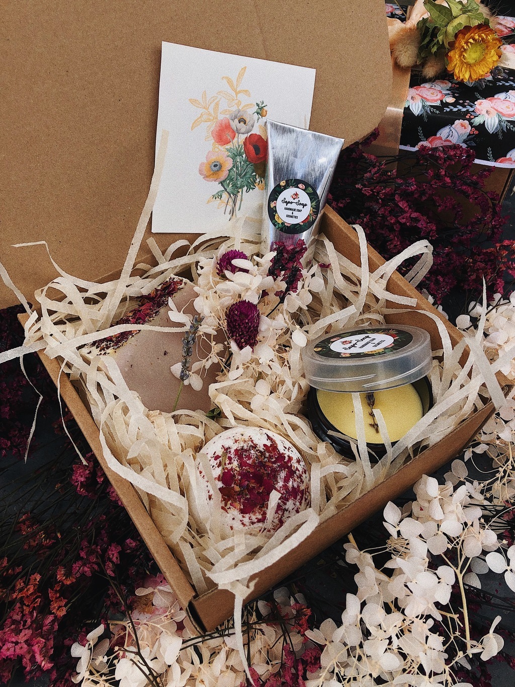 Подарочный набор «Цветочный кокос»