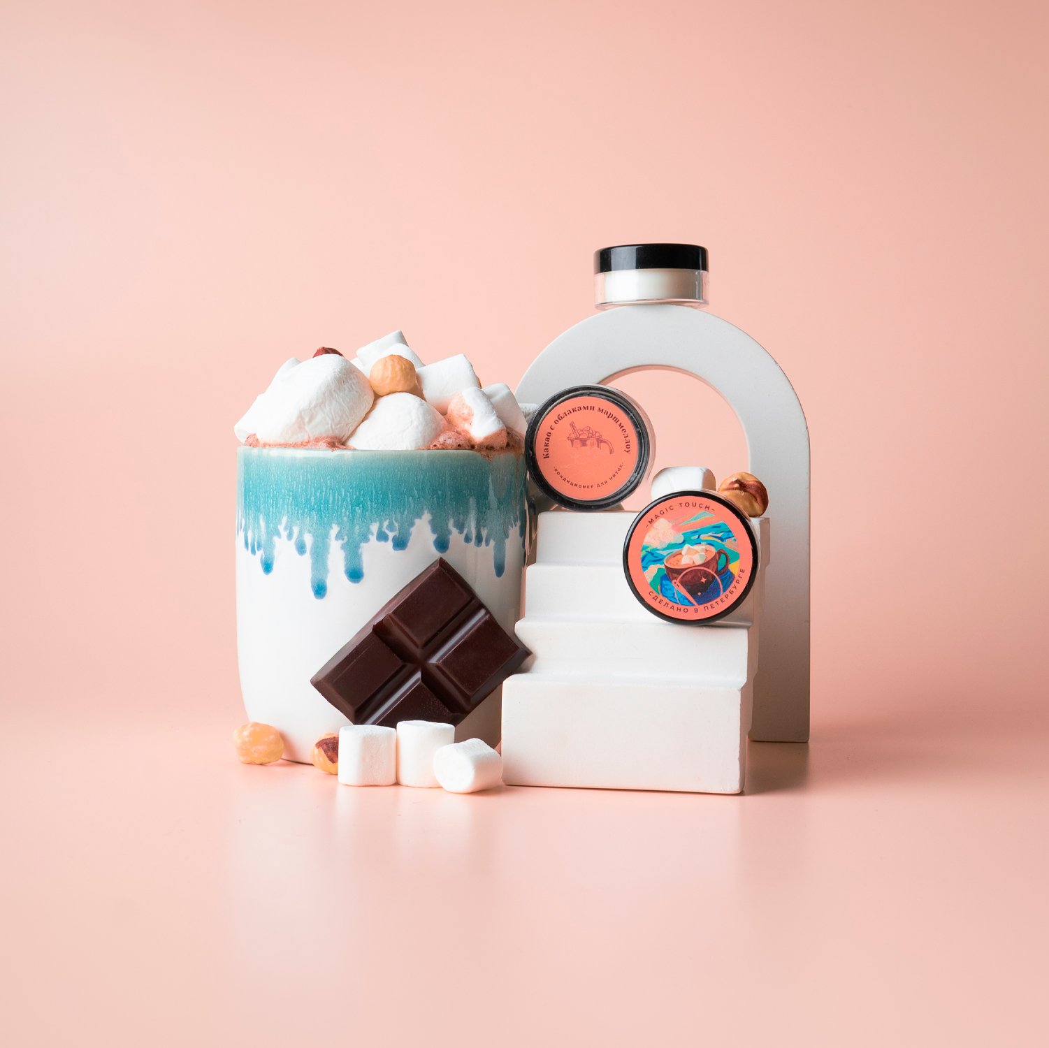 Какао с облаками маршмеллоу