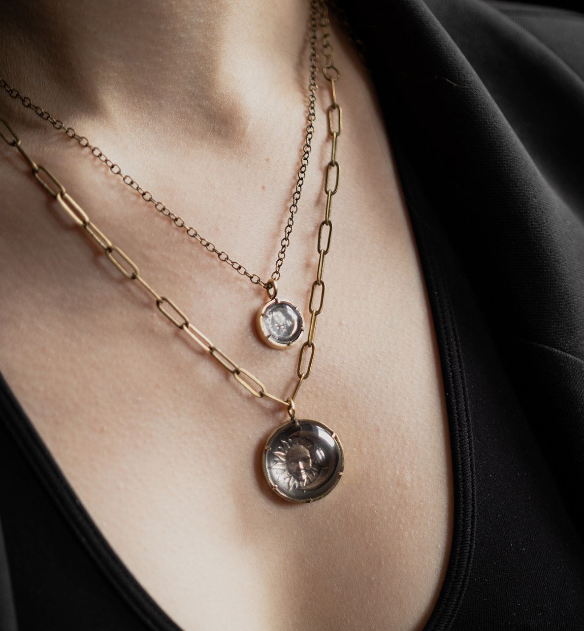 Подвеска "СолнцеЛуна" большая