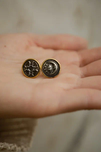 Серьги "Весеннее равноденствие"