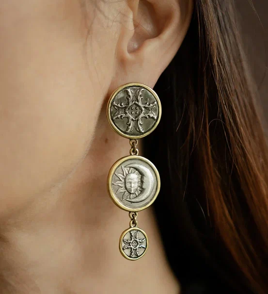 Серьги "Летнее равноденствие"