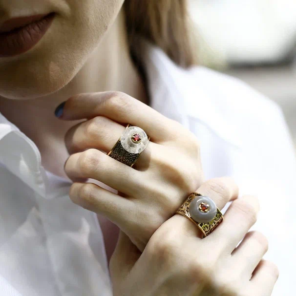 Кольцо "Лесная царевна"