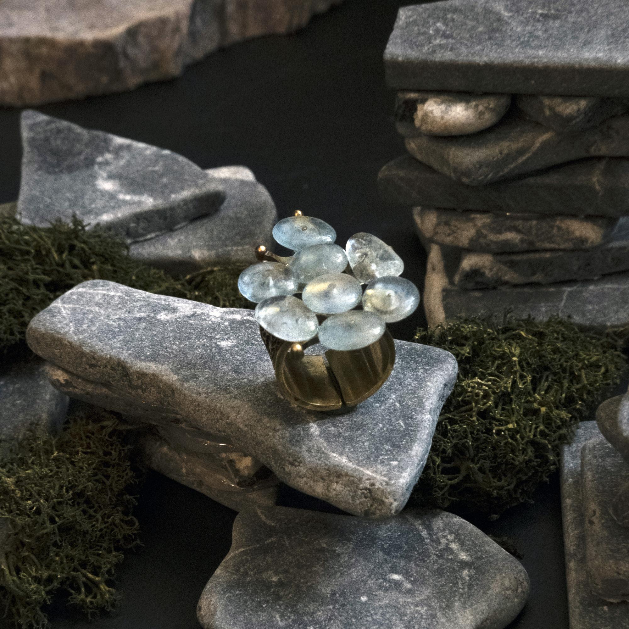 Кольцо "Весенние цветы"