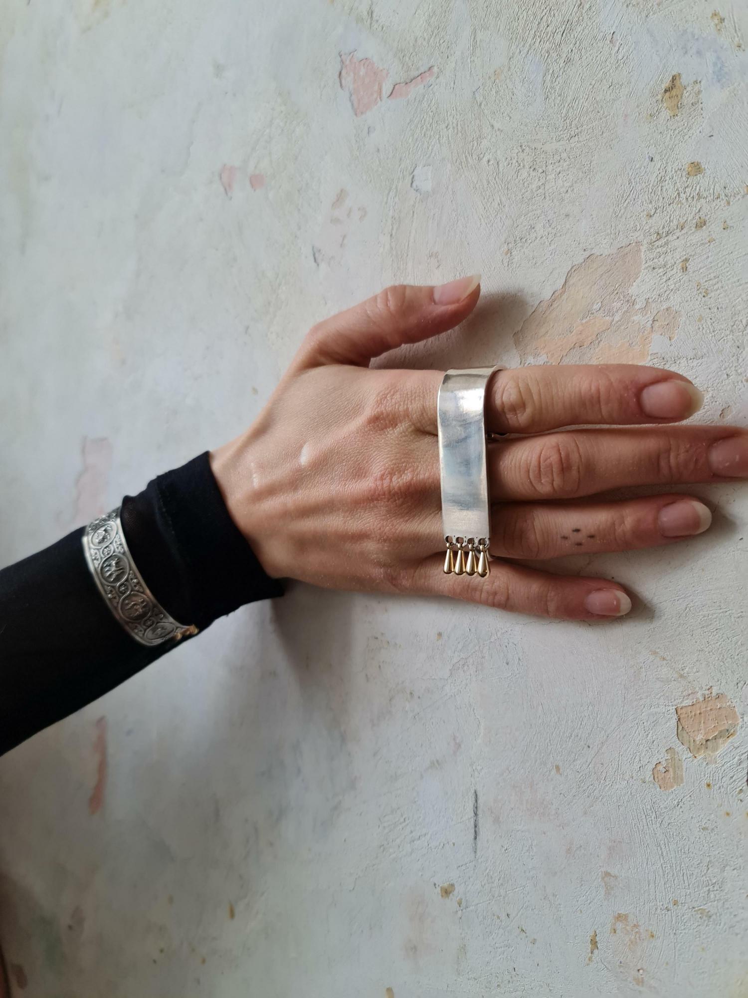 Кольцо "Тайное" в мельхиоре