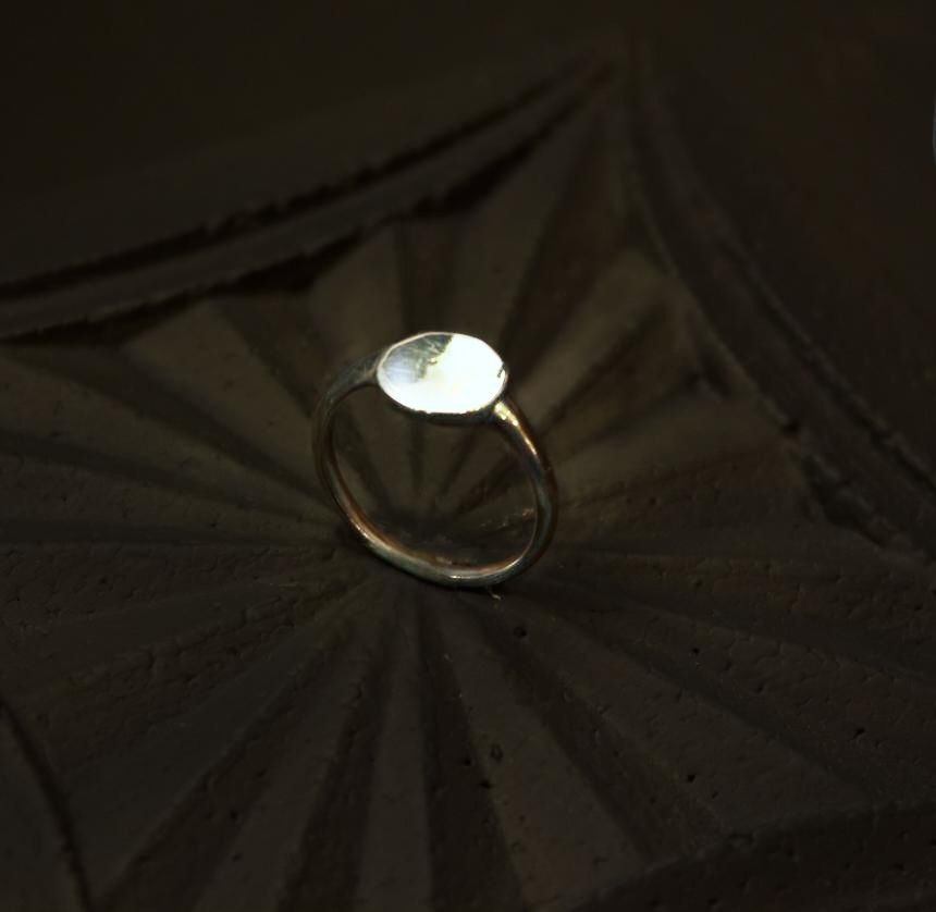 Кольцо "Запад" в мельхиоре