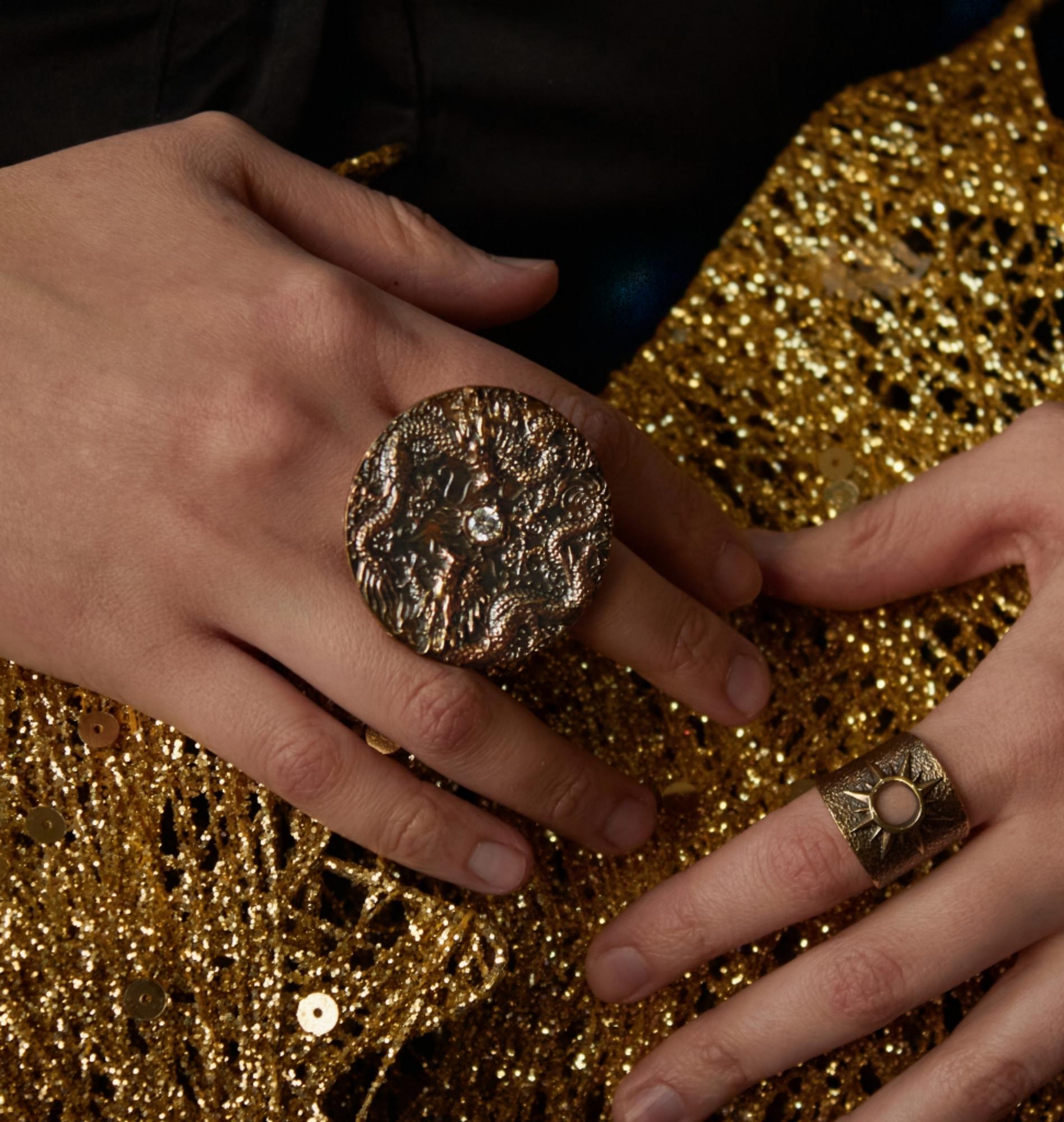 Кольцо "Стихия ветра"