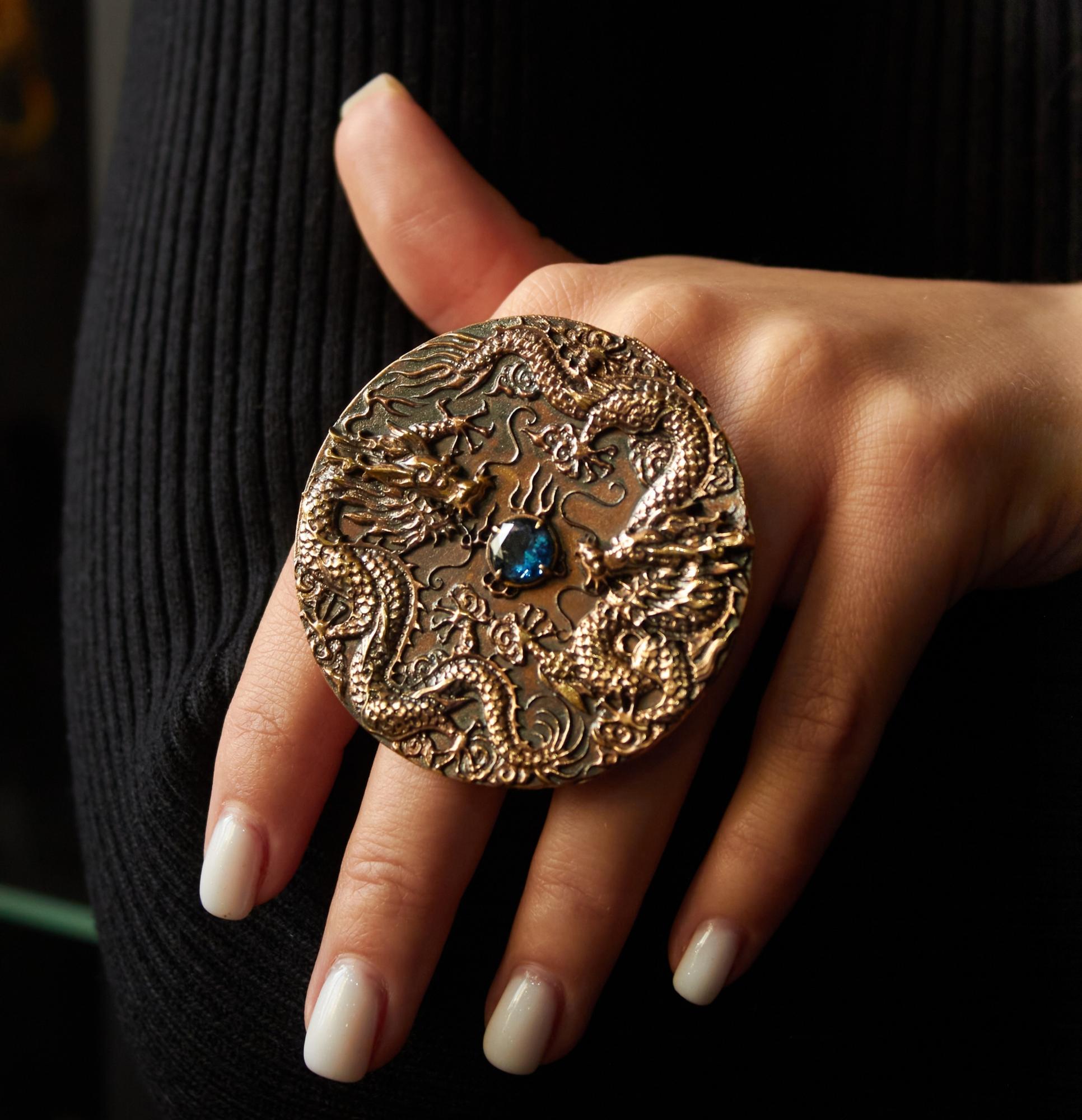 Кольцо "Стихия воды"