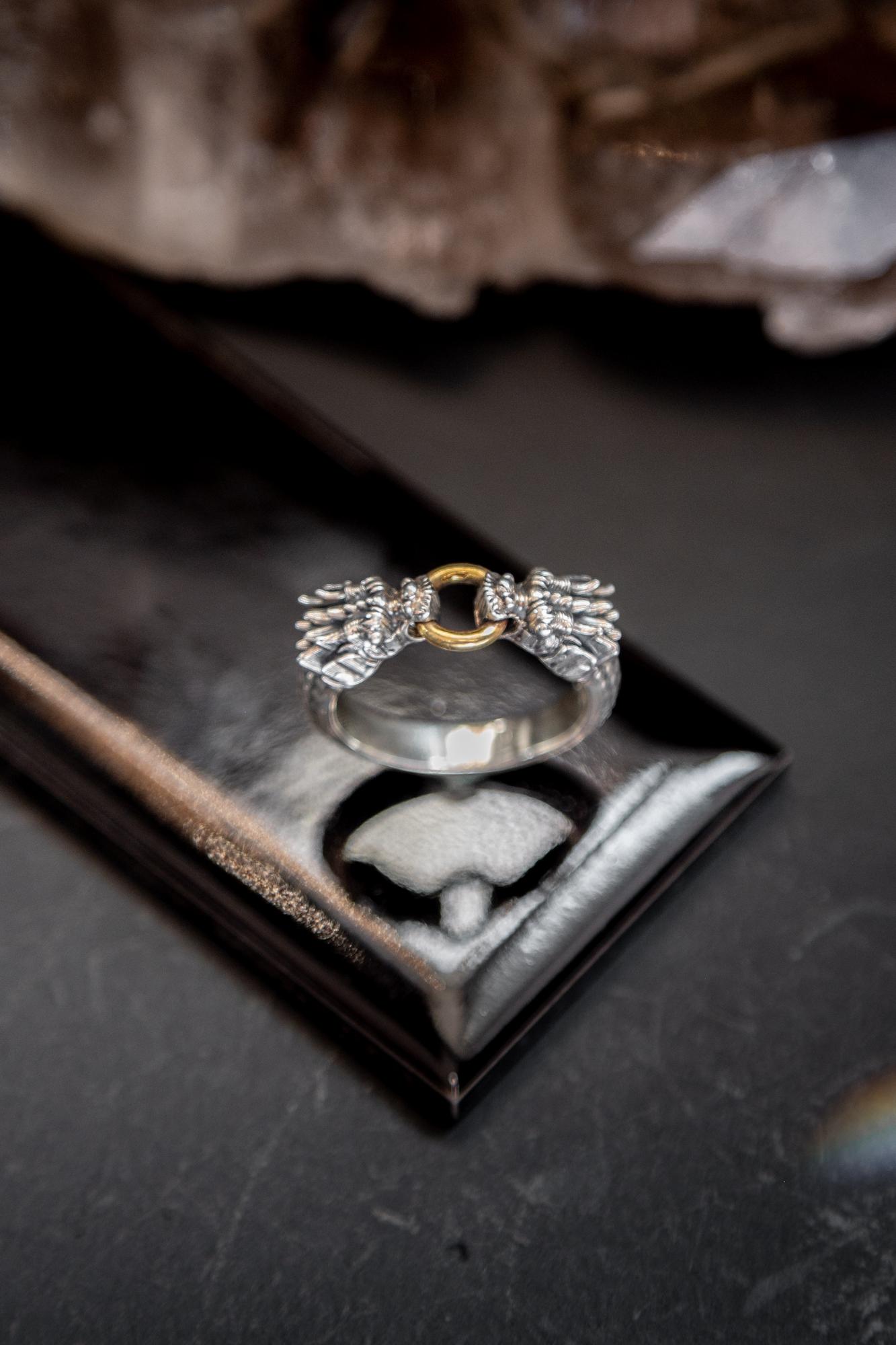 Кольцо "Два дракона"