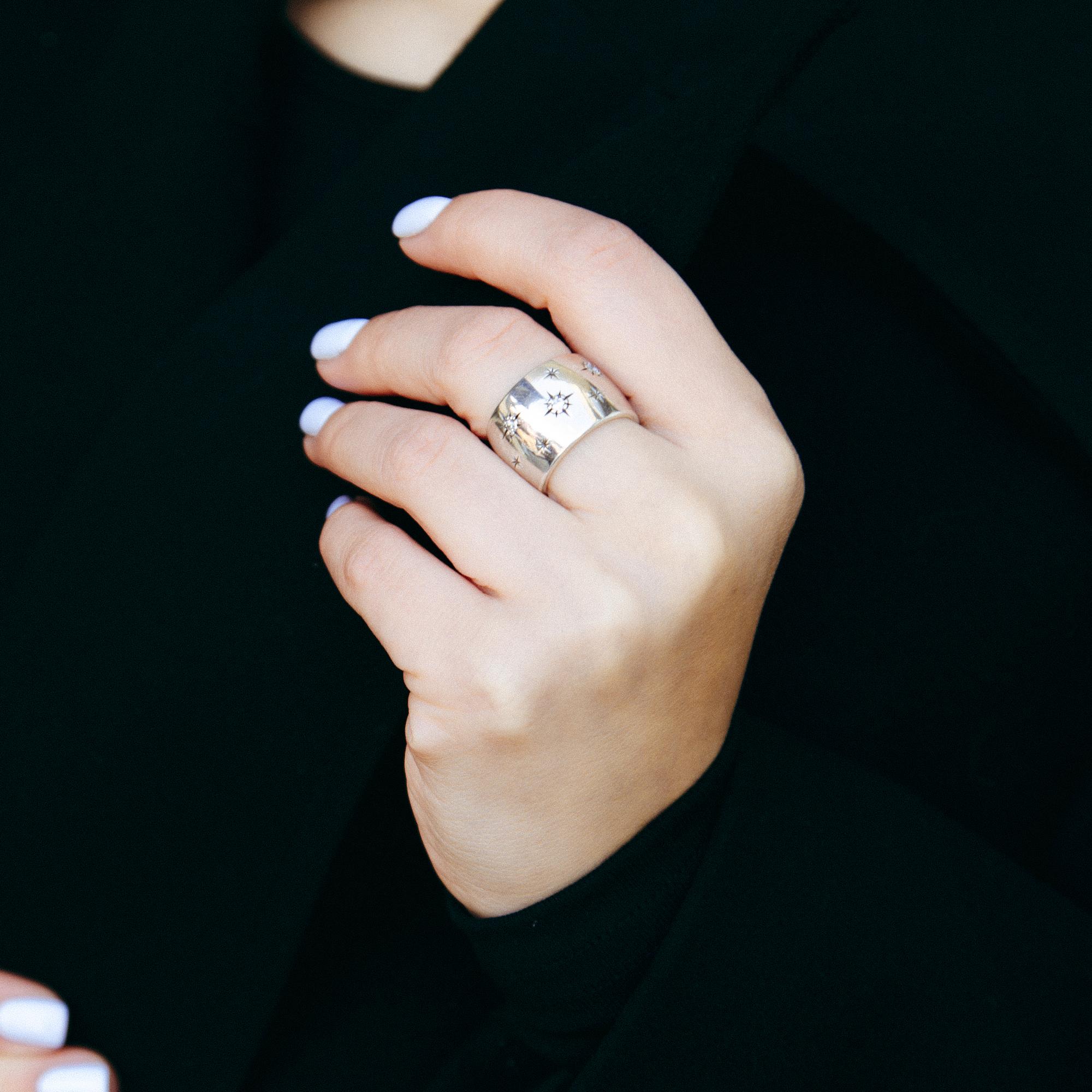 Кольцо "Звездное небо"