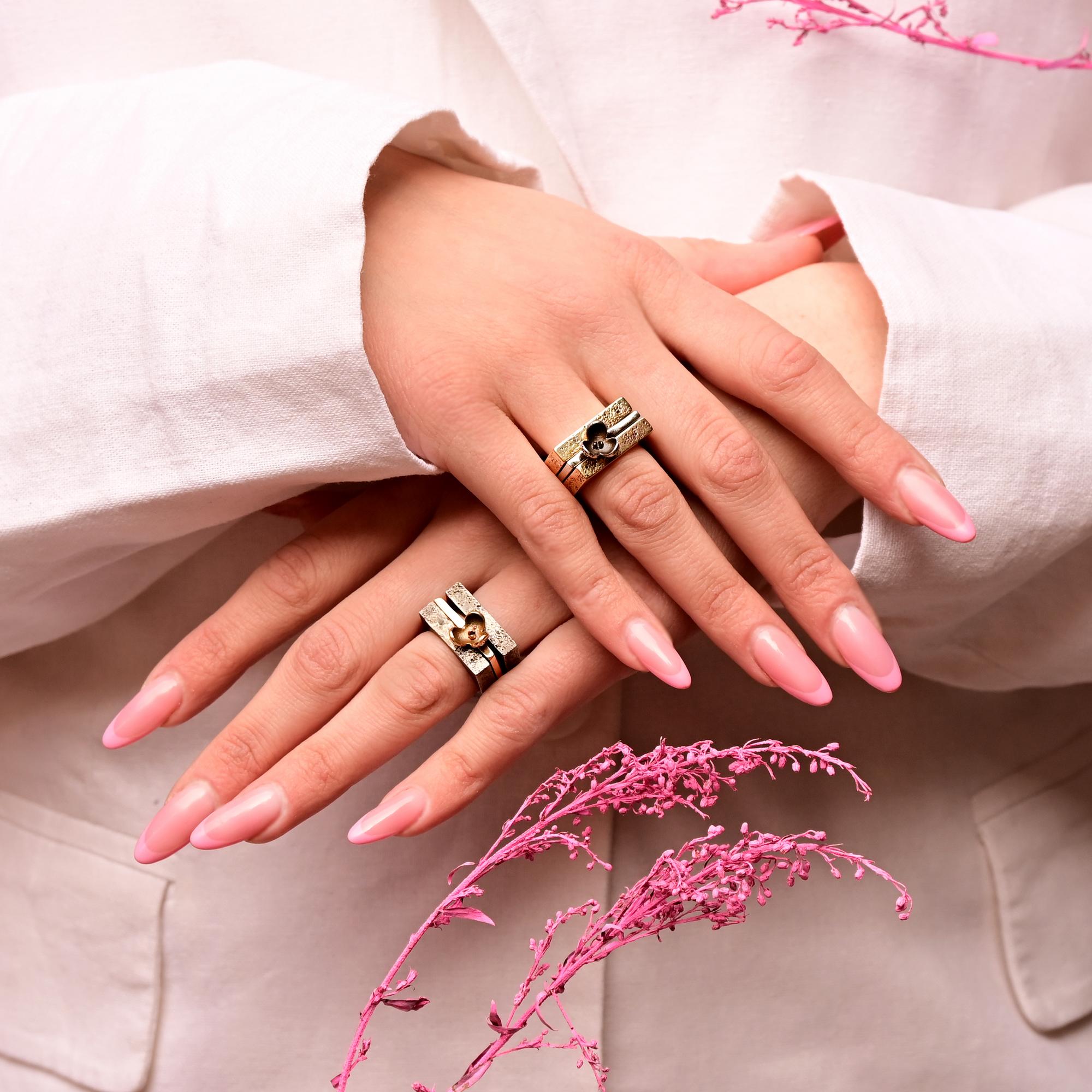 Набор колец "Подснежник"