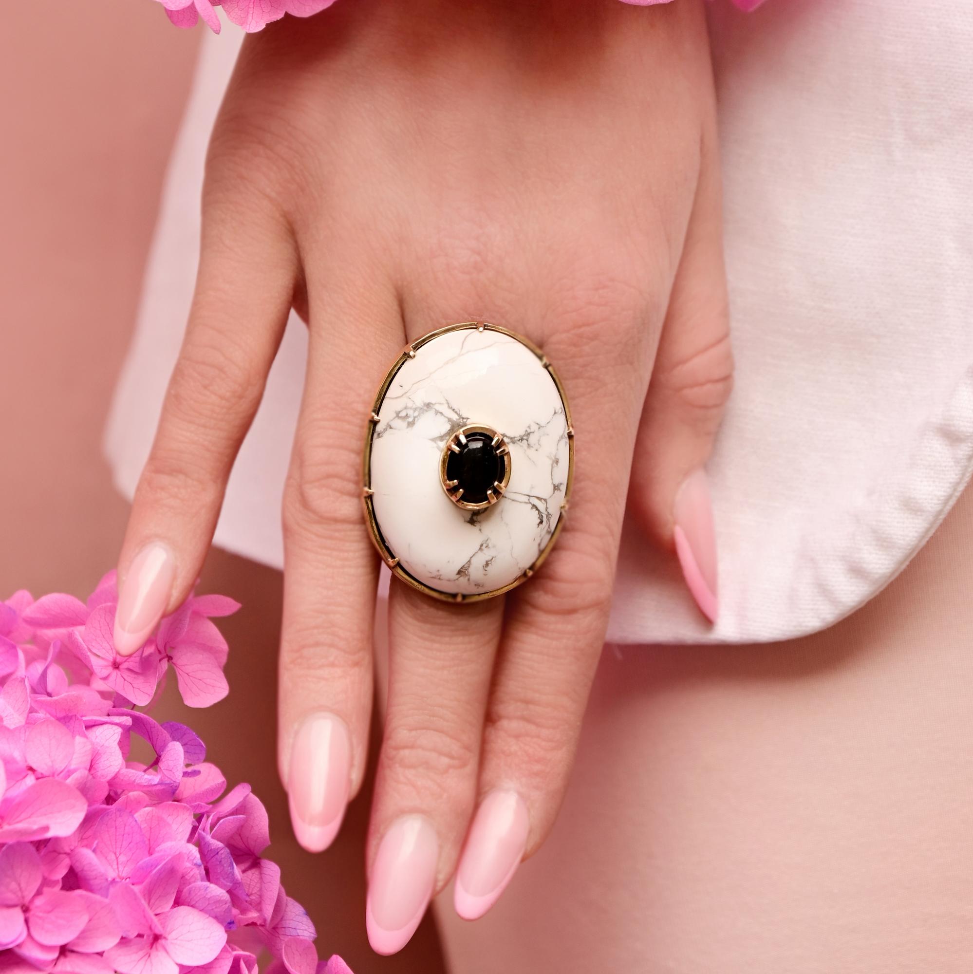 Кольцо "Незабудка"