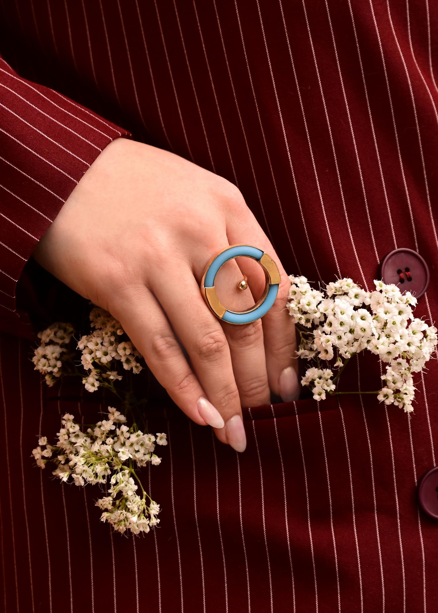 Кольцо "Гиацинт" №2