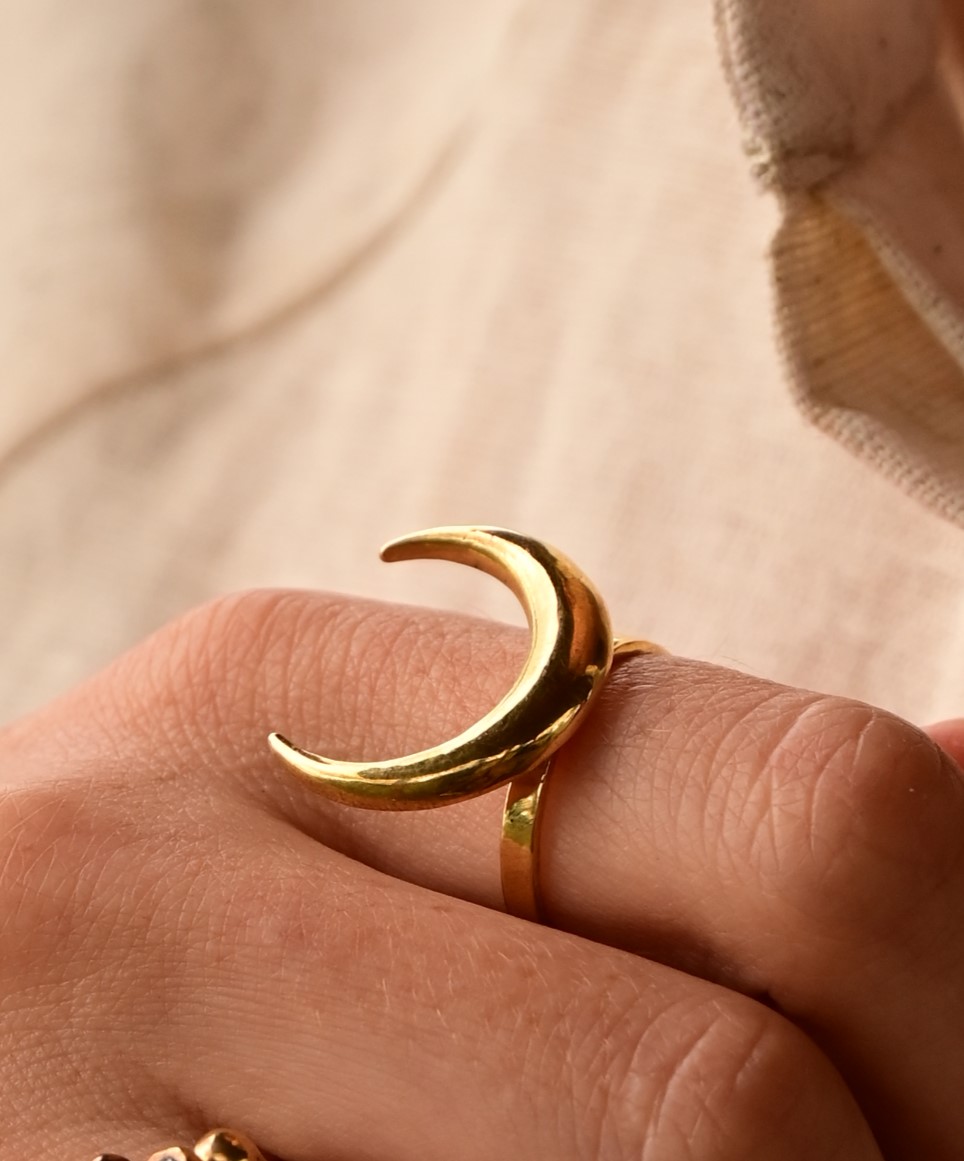 Кольцо "Полумесяц"