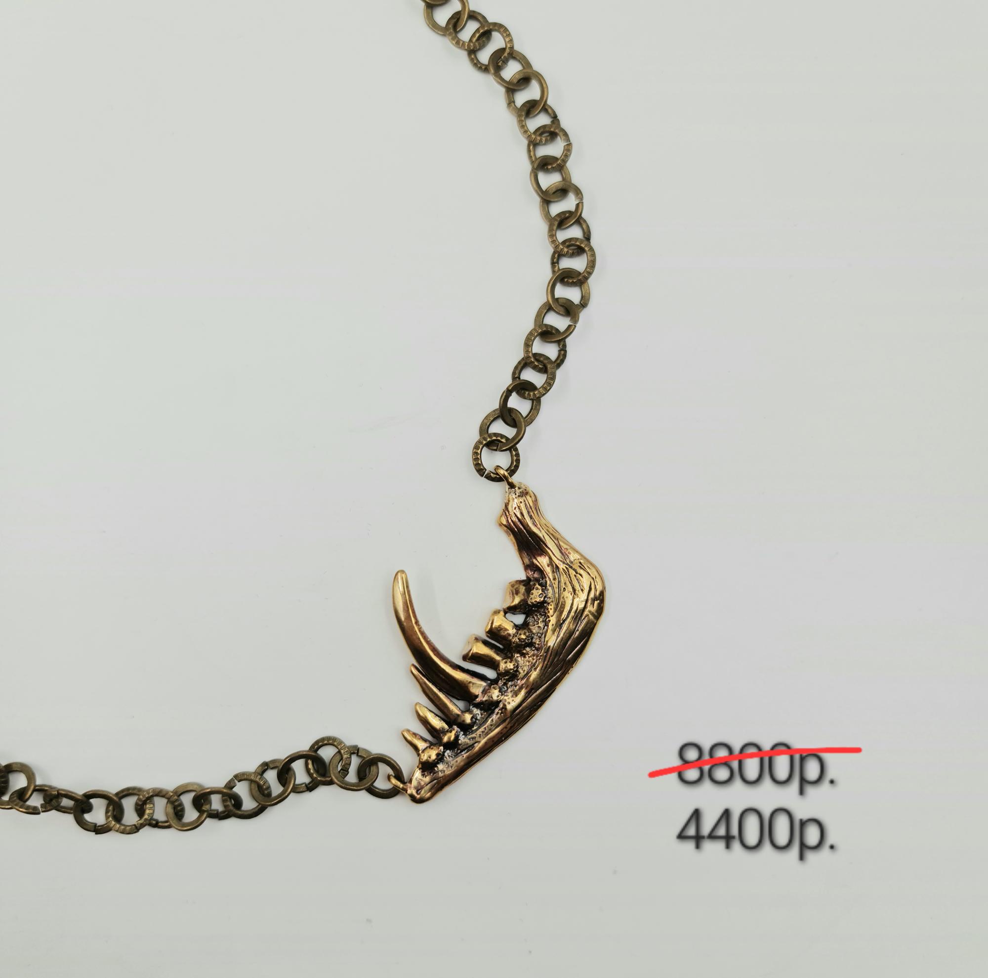 Колье "Наскальные рисунки 2" -50%