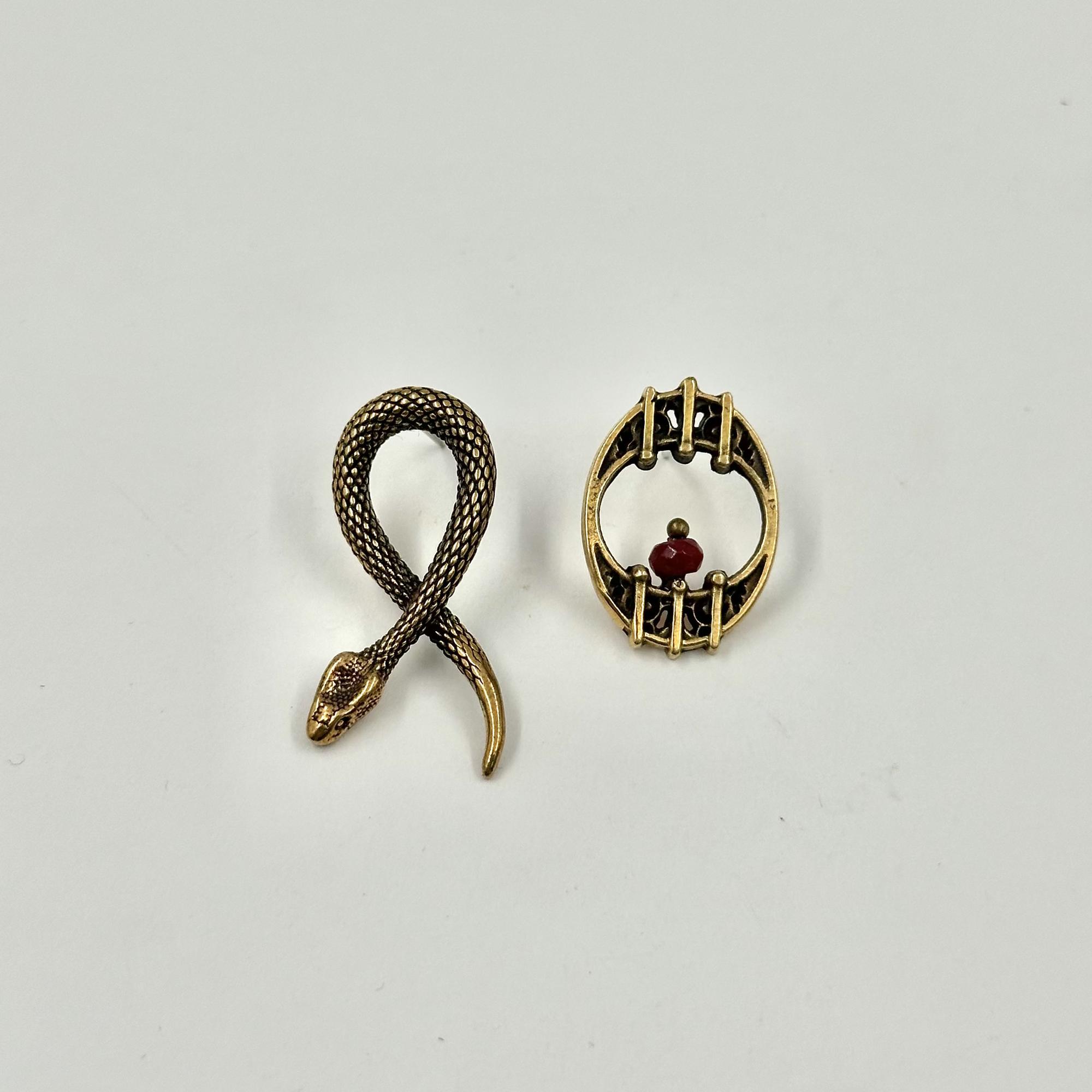 Серьги "Змея" -50%