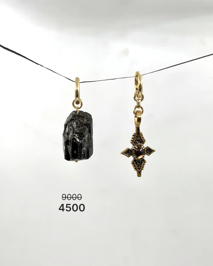 Серьги "Ночь" -50%