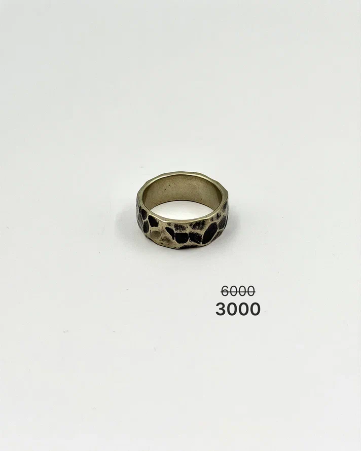 Кольцо "Мозаика" в мельхиоре -50%