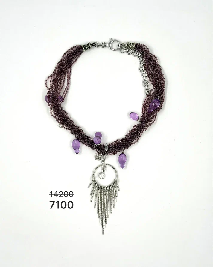Колье "Лаванда" -50%