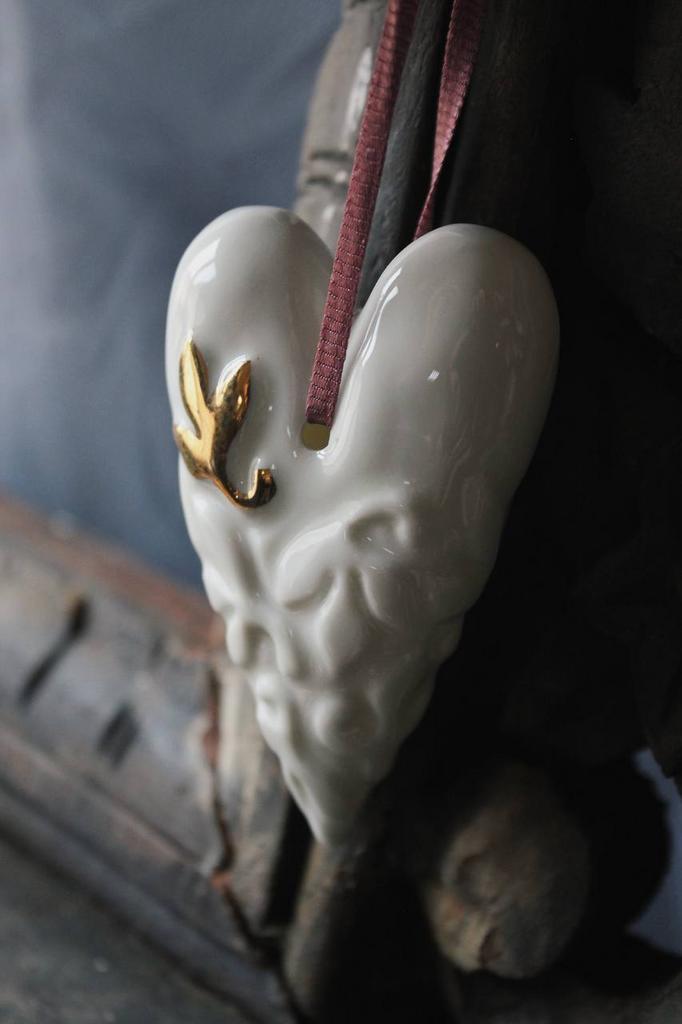 Сердце №1 золотое