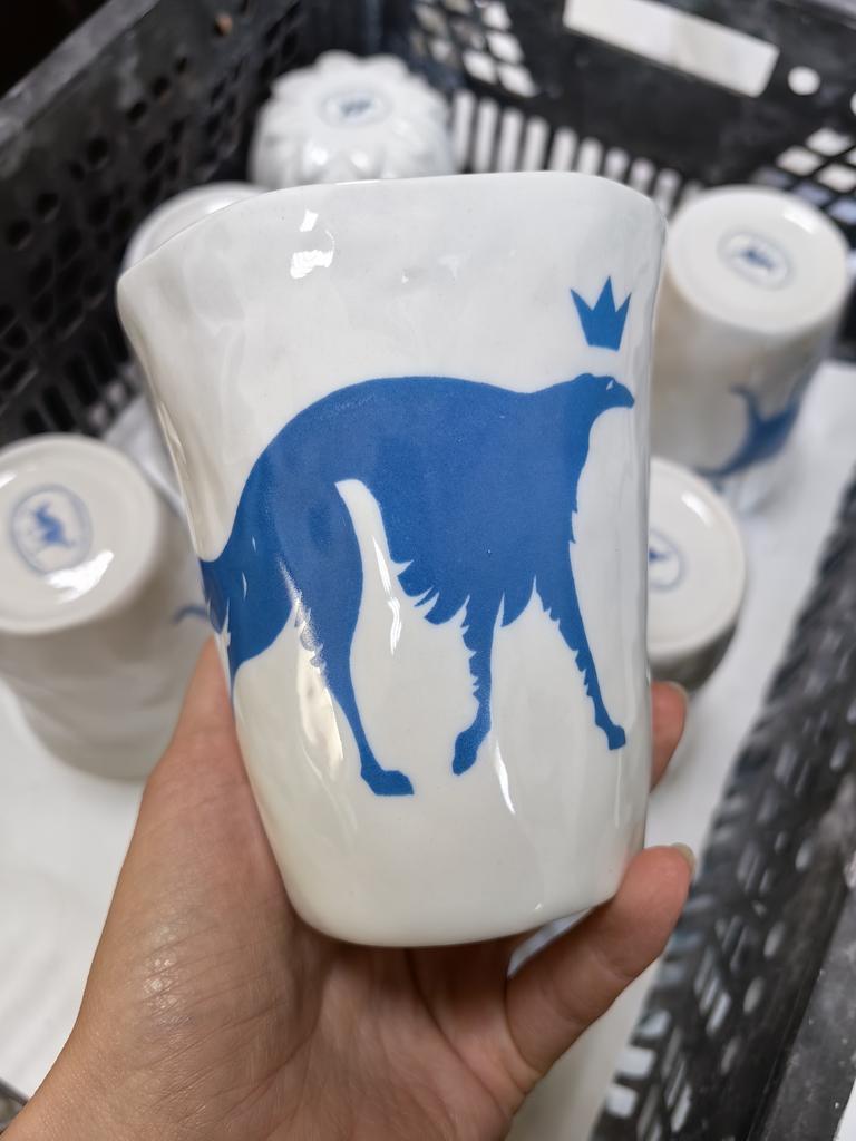 Стакан Борзая в короне