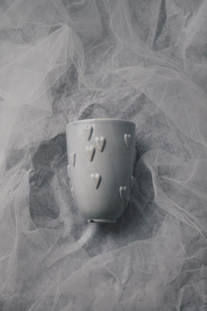 Стакан СЕРДЕШНЫЙ лавандовый