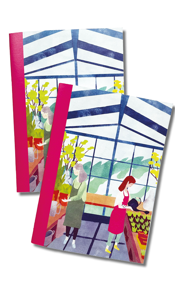 Скетчбук "В теплице"