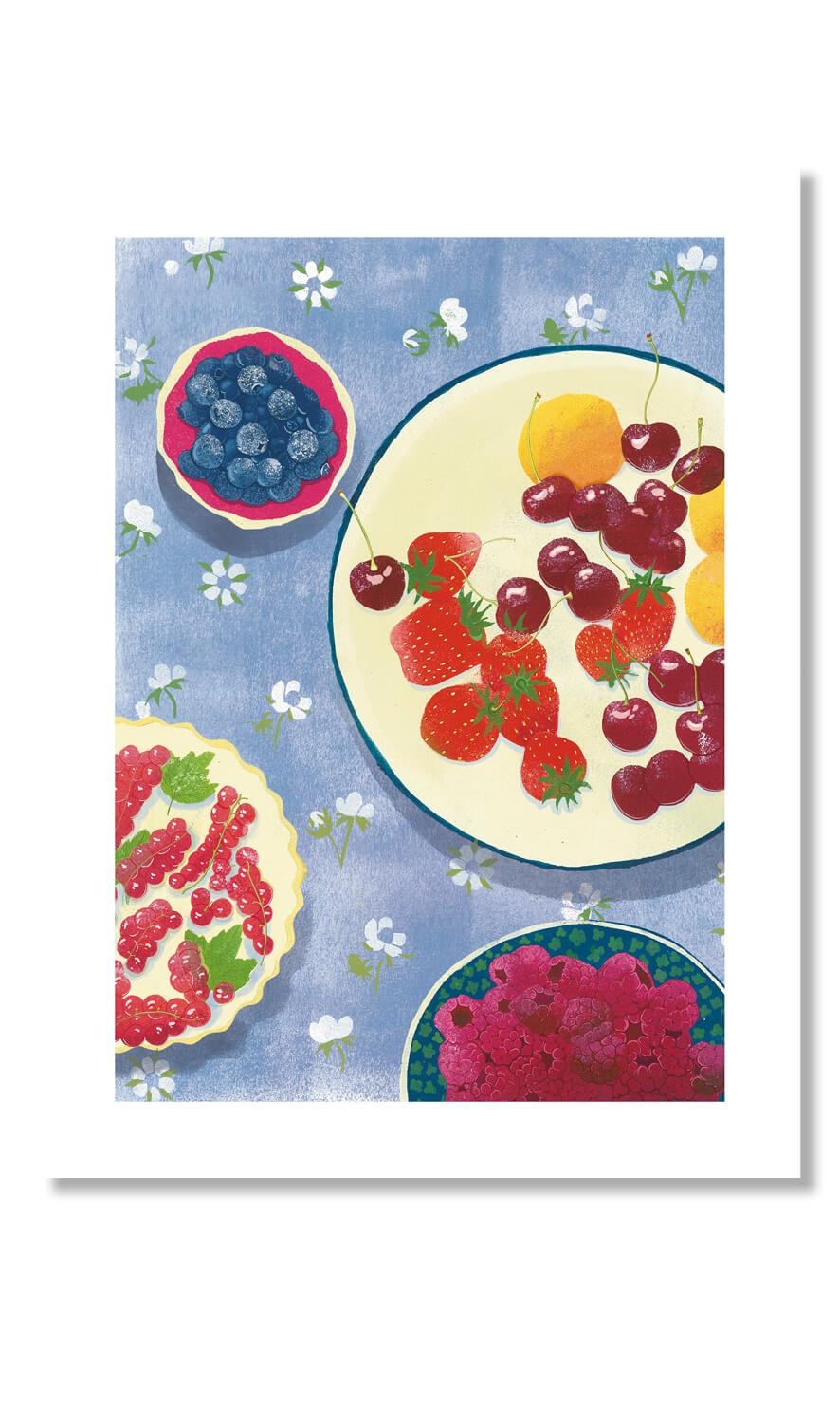 Постер "Летние ягоды"