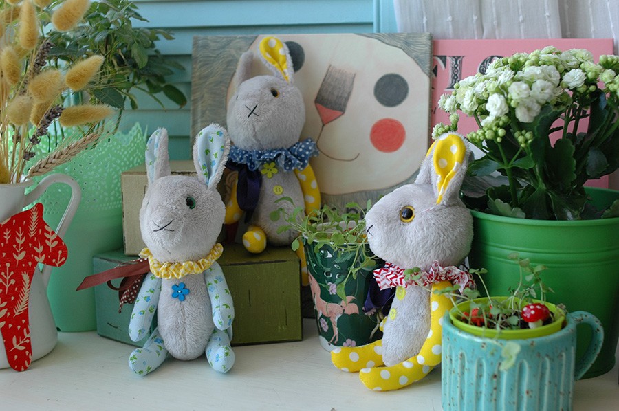 зайки пасхальные