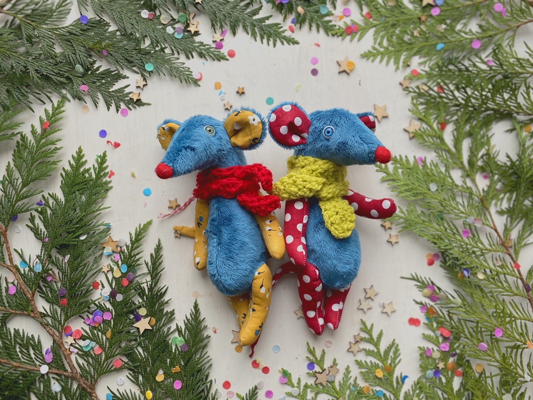 Яркие мышки