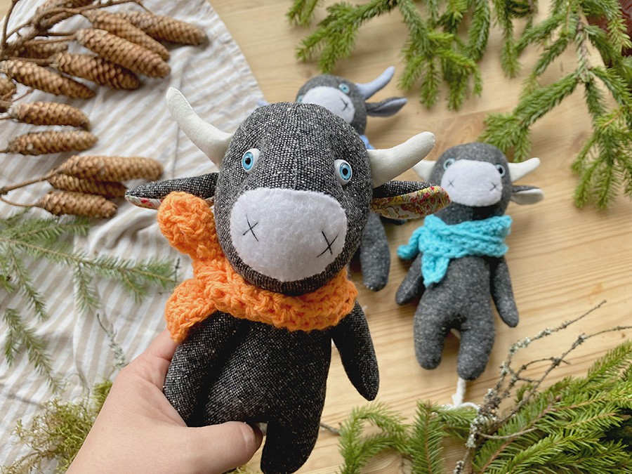 шерстяные быки