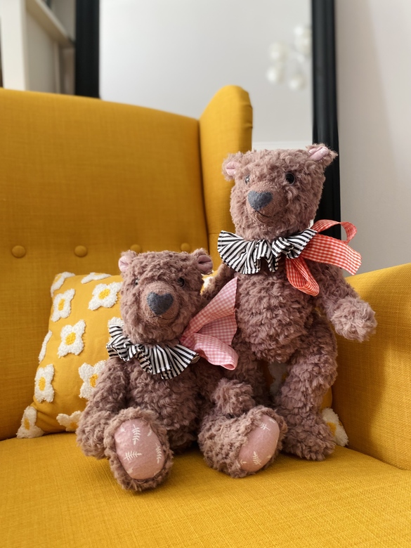 Мишка пудровый