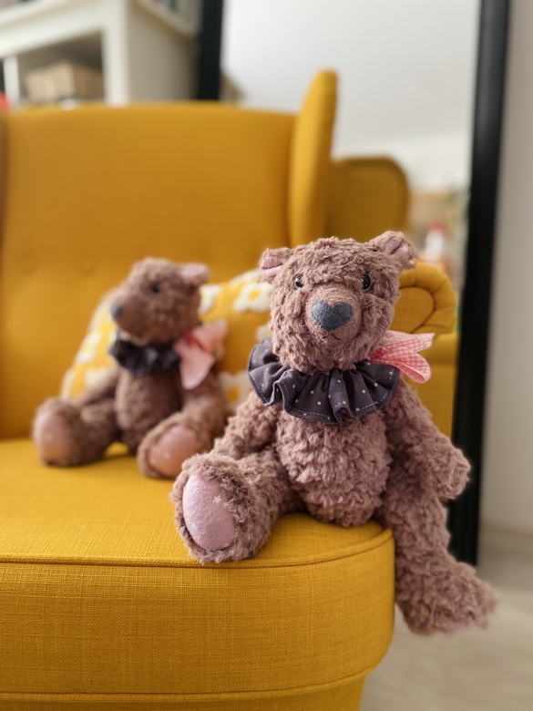 Мишка в жабо