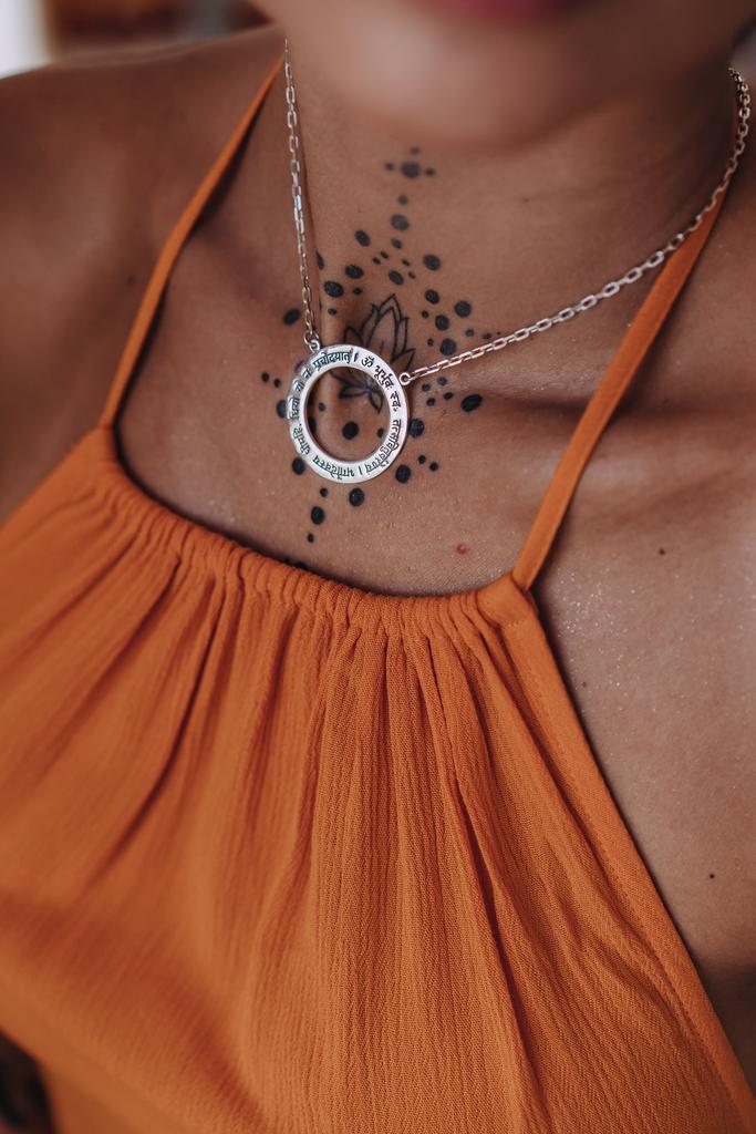 Подвеска Гаятри мантра (Ag 925)