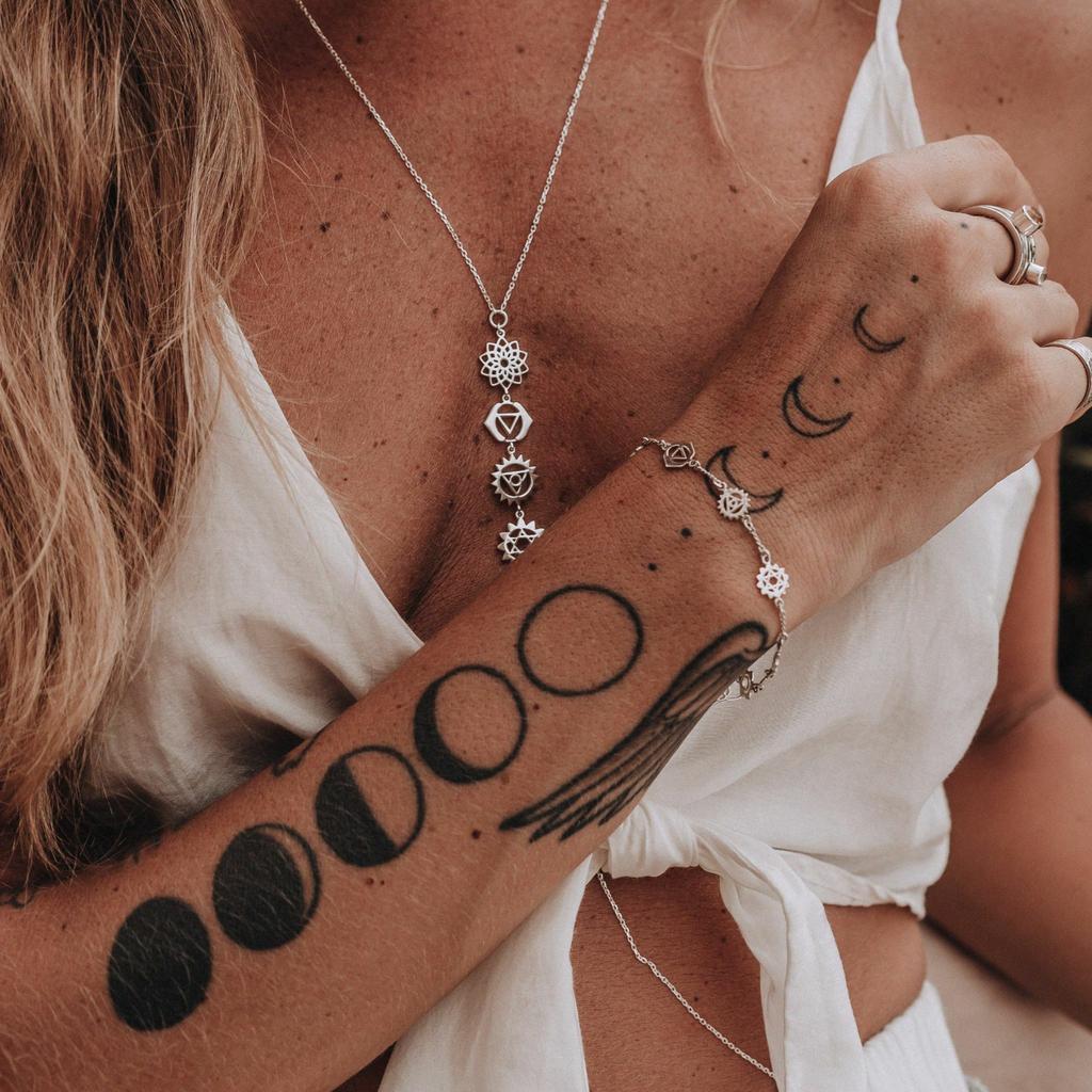 Браслет "Чакры" (Ag 925)