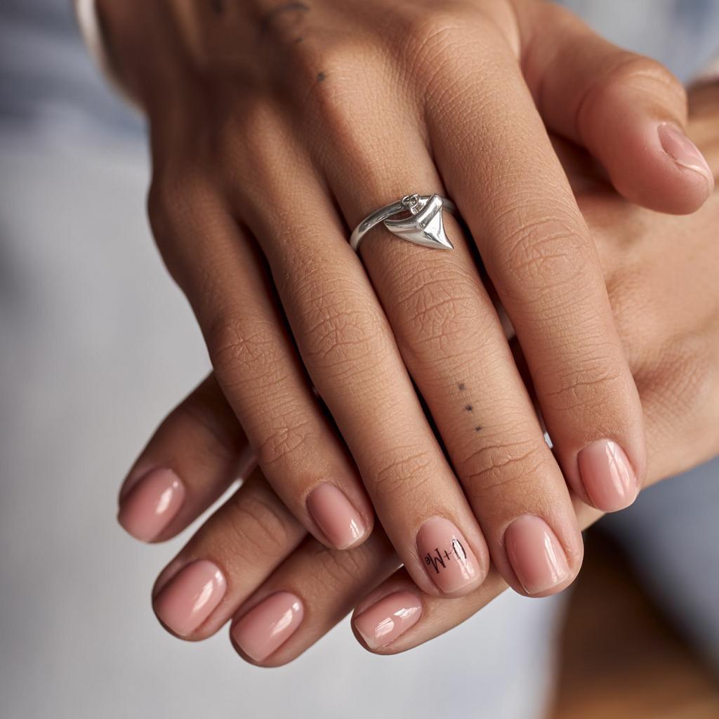 Кольцо с подвеской Акулий зуб (Ag 925)