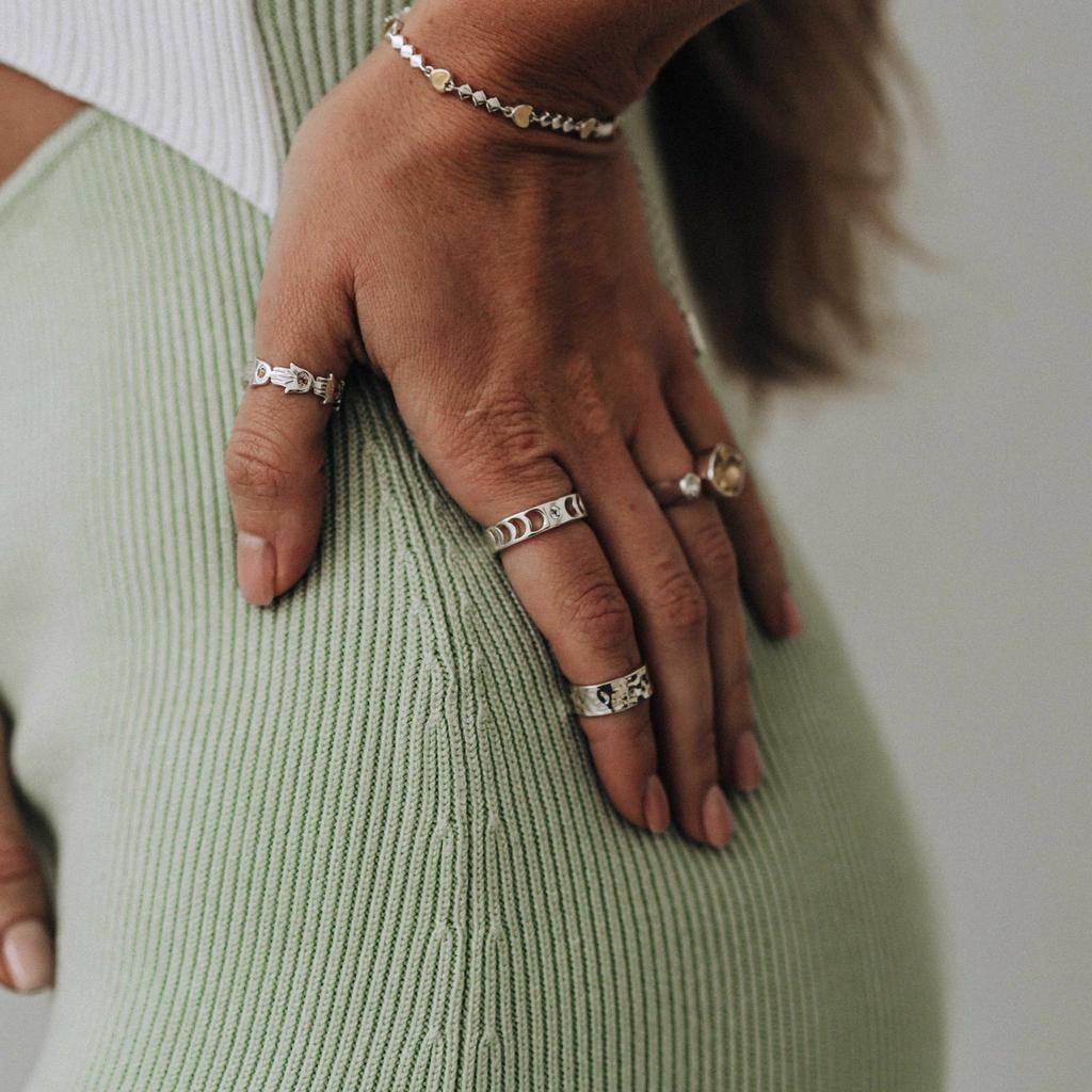 Кольцо "Лунный Цикл" (Ag 925)